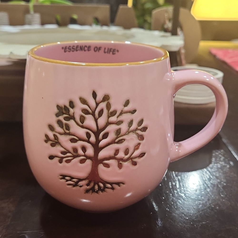 Pink Tree of Life Mug